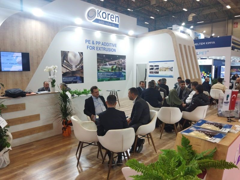 KOREN KİMYA, 2023 PLAST EURASİA fuarını başarı ile tamamladı